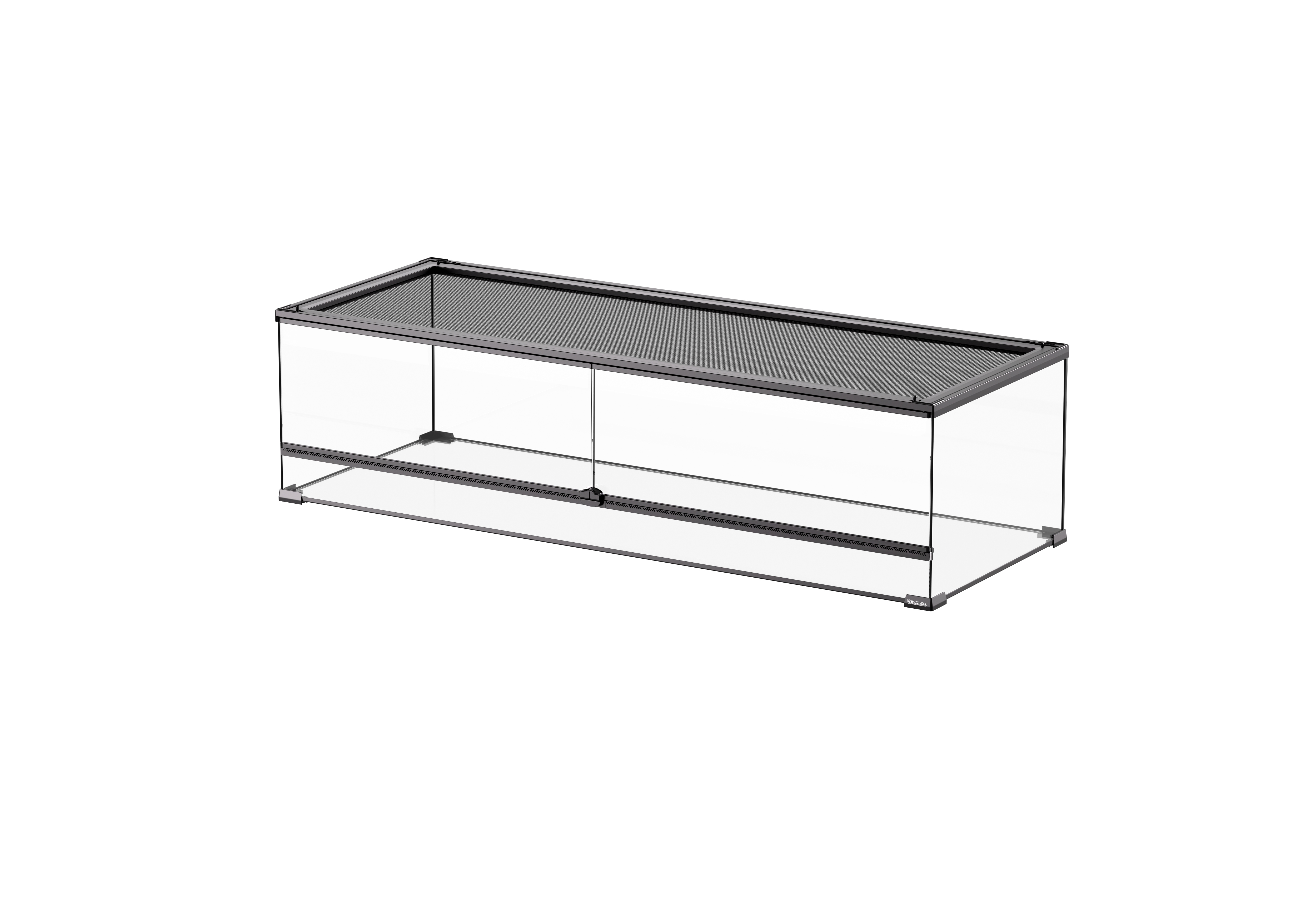 Reptiworks Reptile Glass Terrarium-Hinge Double Doors1200X450X320Mm